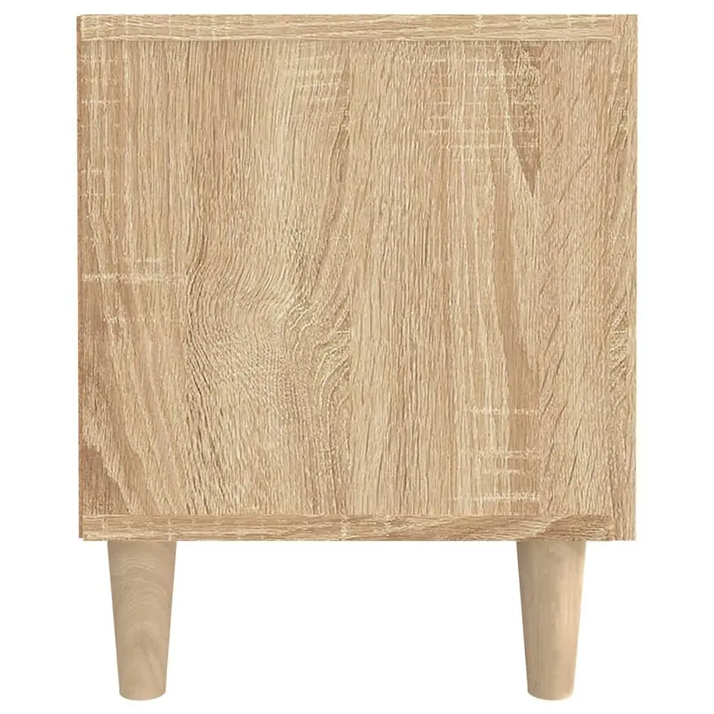 Brown Engineered Wood TV Cabinet with Storage
