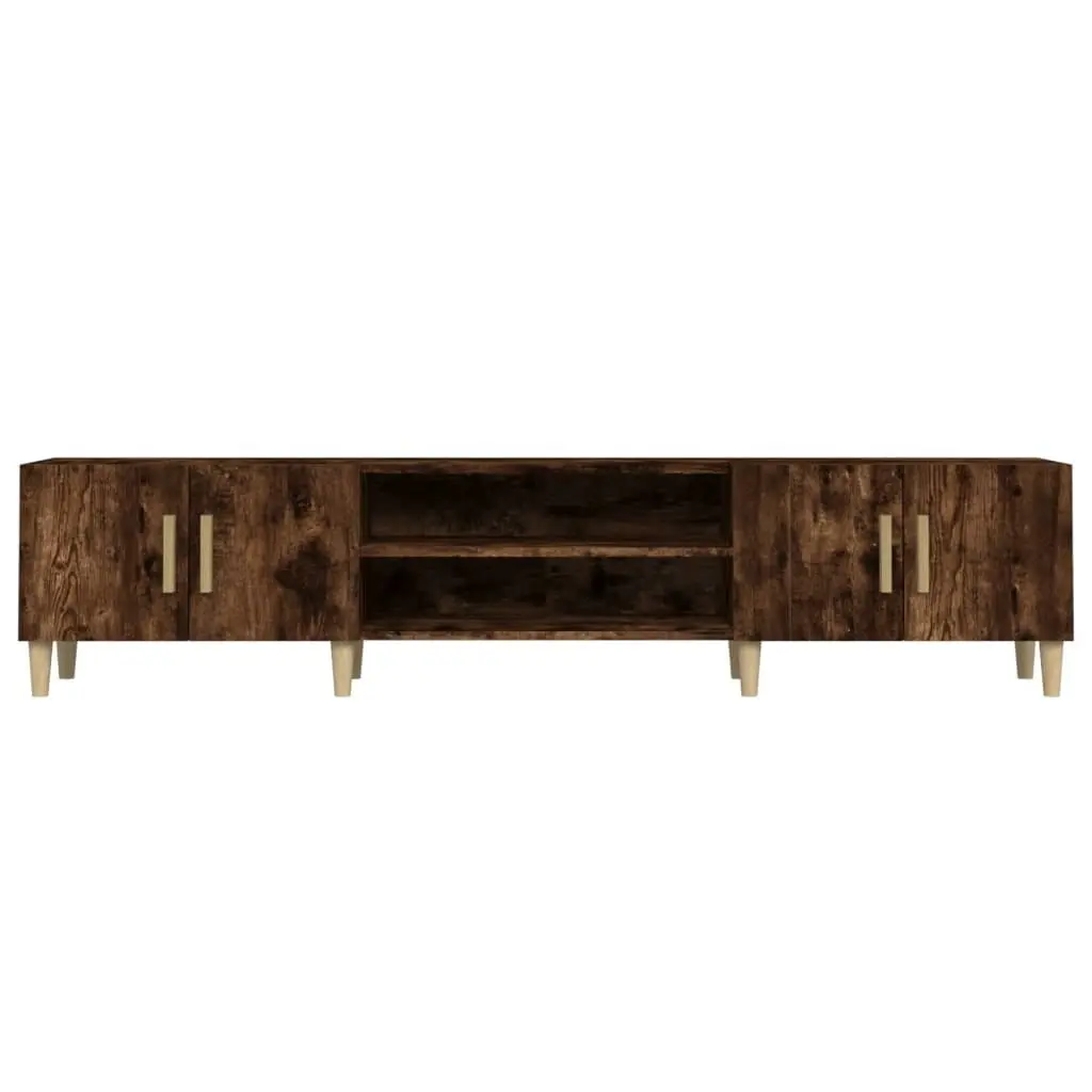 TV Cabinet Engineered Wood 180x31.5x40cm Brown