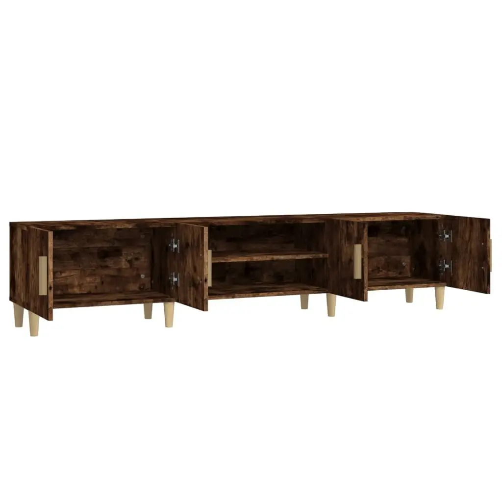TV Cabinet Engineered Wood 180x31.5x40cm Brown