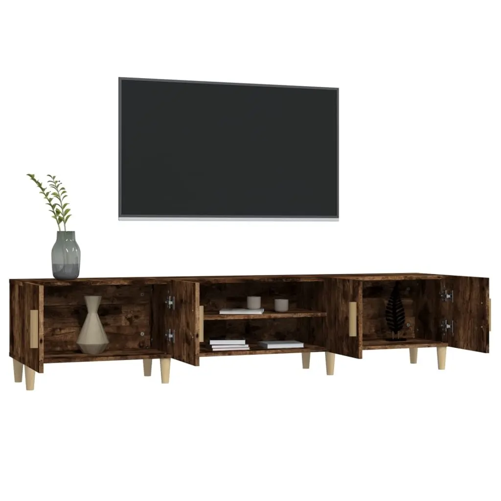 TV Cabinet Engineered Wood 180x31.5x40cm Brown