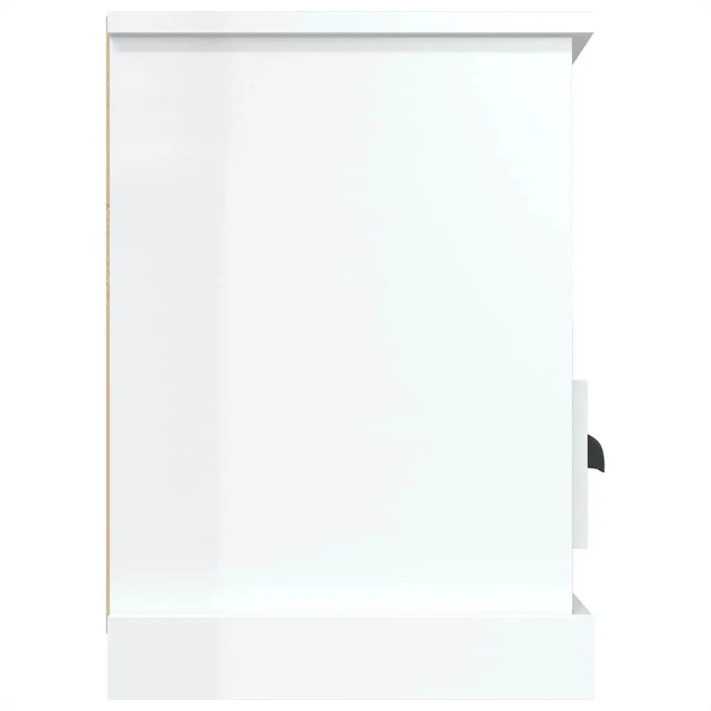 White High Gloss TV Cabinet 100x35x50cm