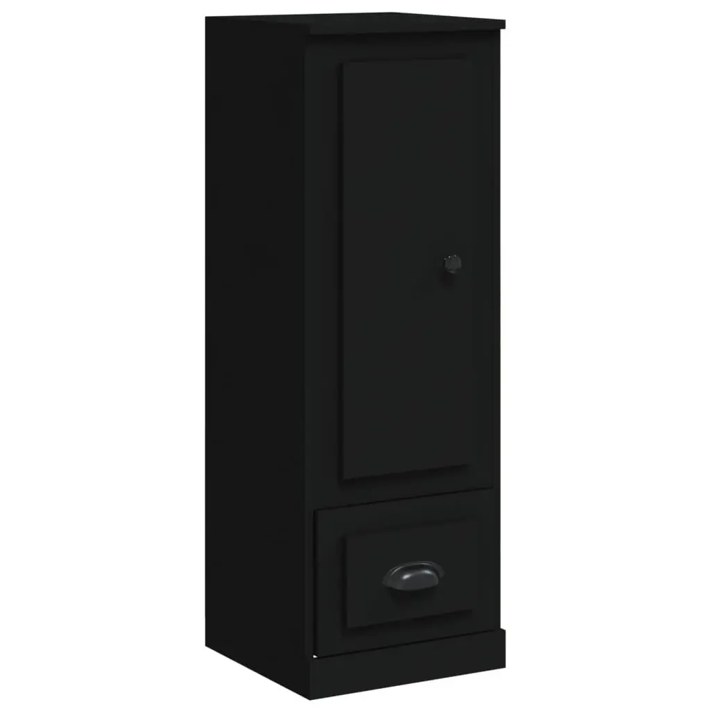 Black Highboard Sideboard with Storage Options