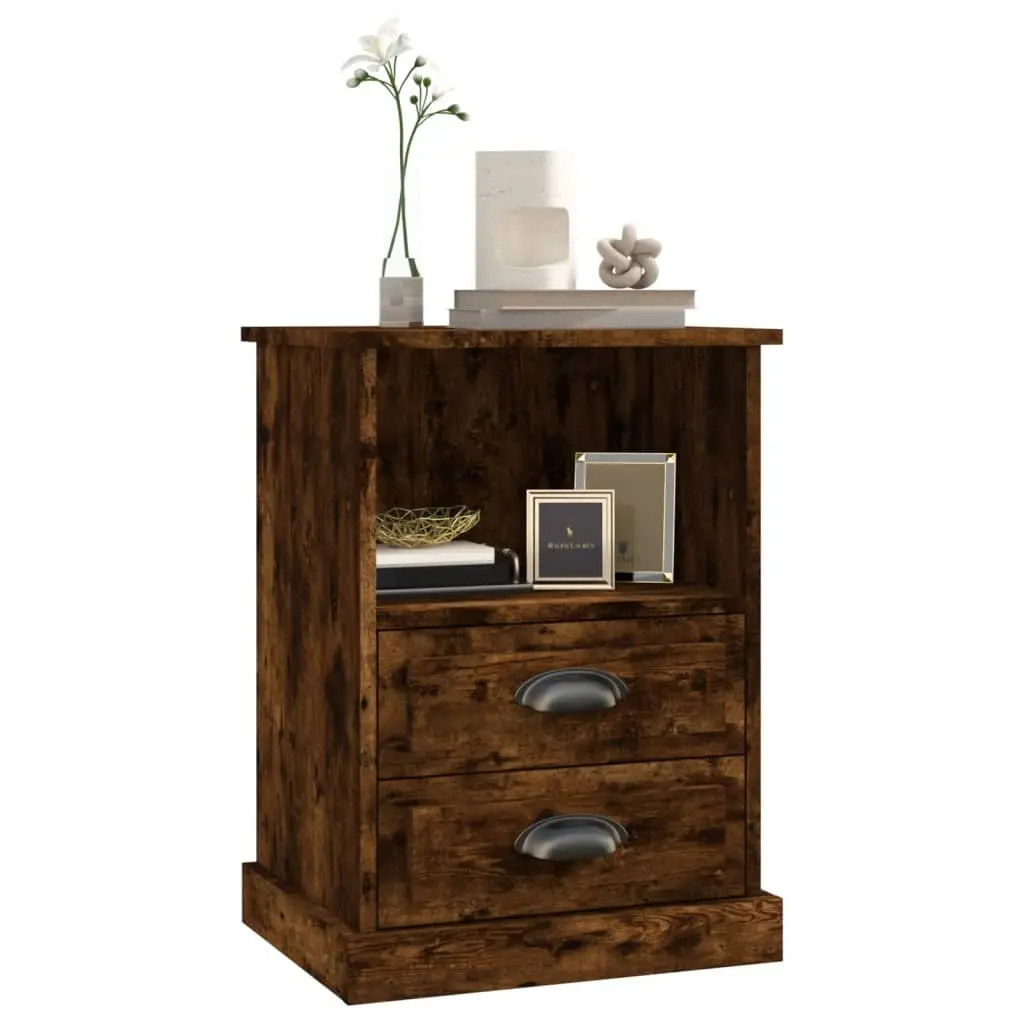 Brown Bedside Cabinets with Storage Space