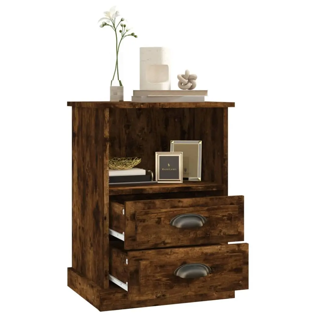 Brown Bedside Cabinets with Storage Space