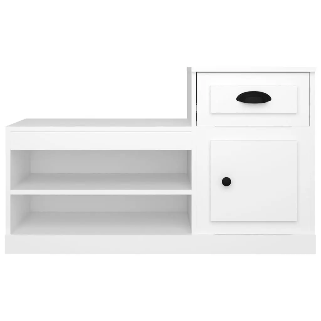 Shoe Cabinet Engineered Wood 100x42x60cm White