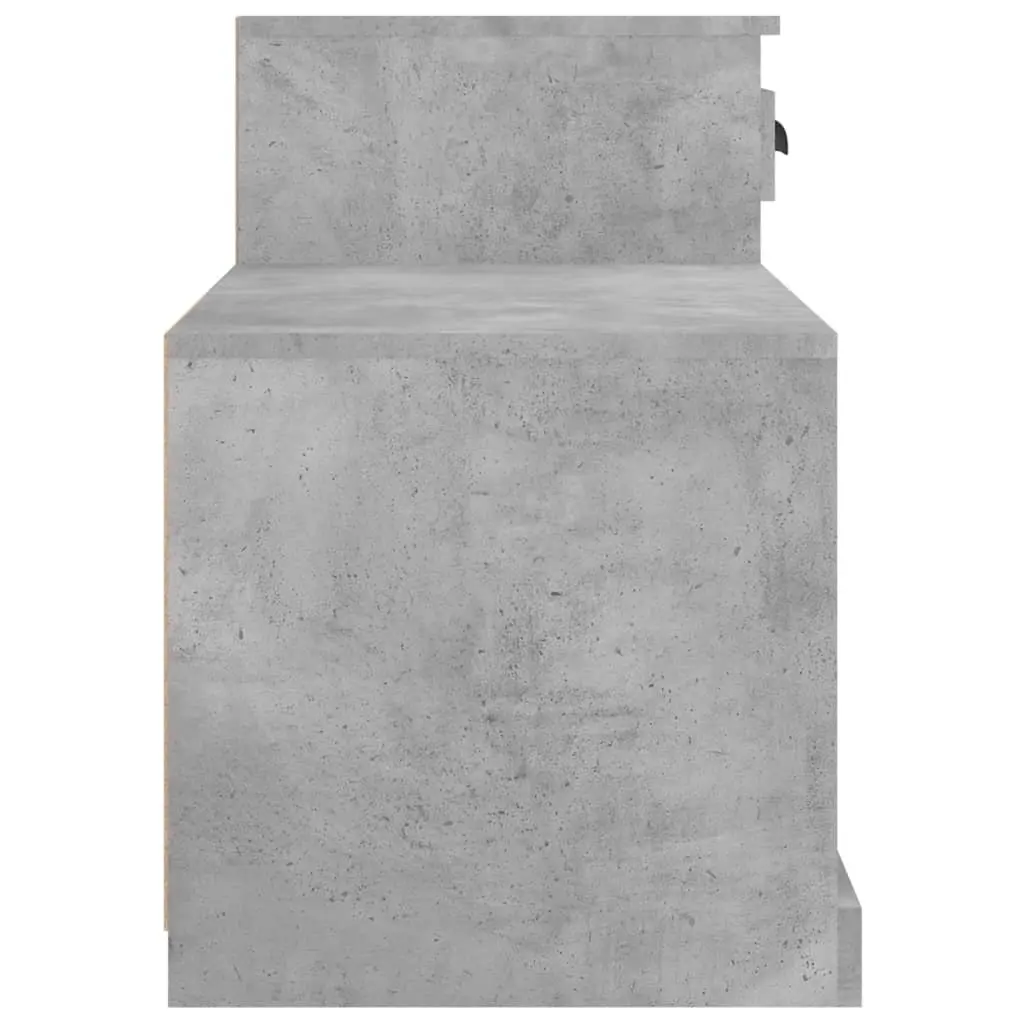 Shoe Cabinet Engineered Wood 100x42x60cm Grey