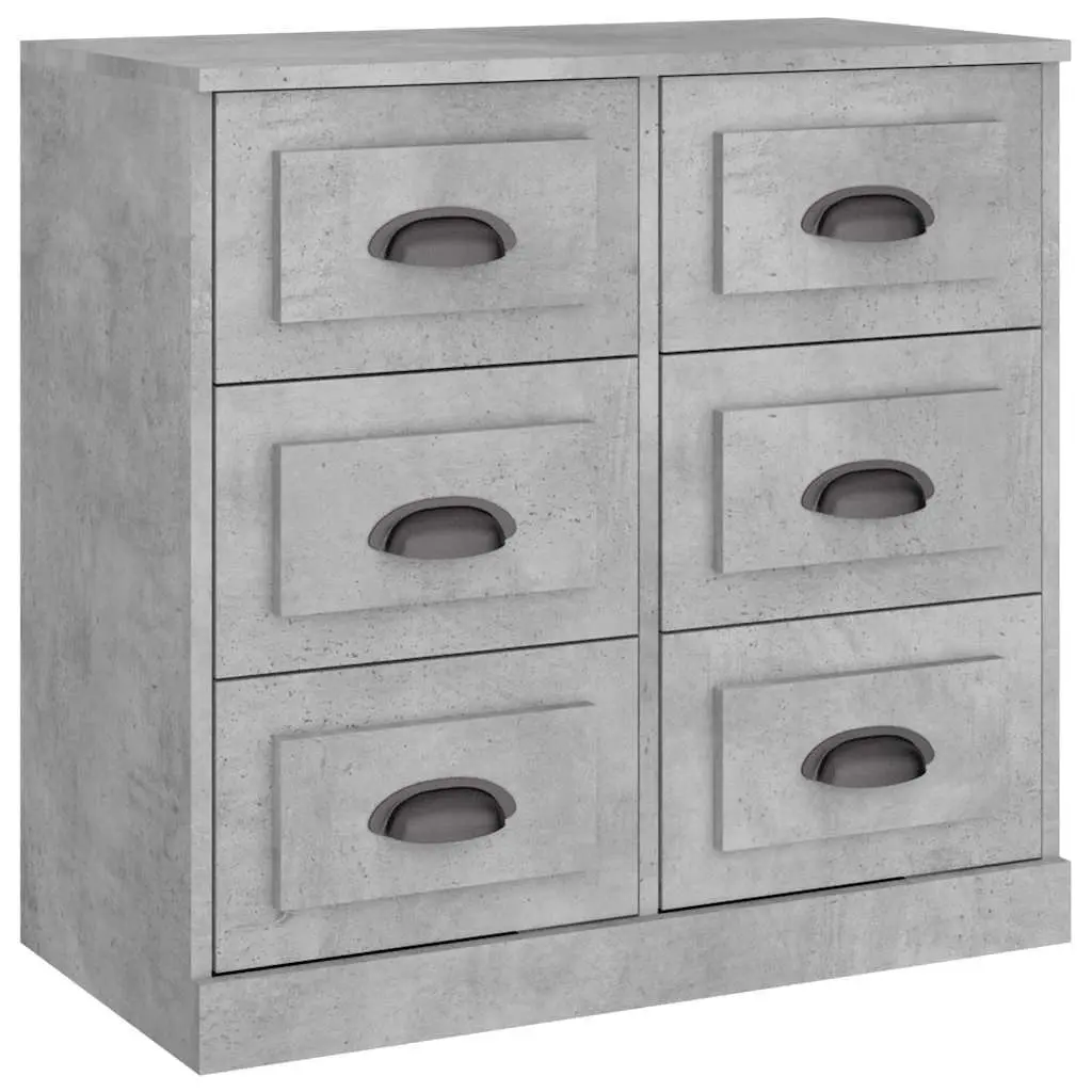 Sideboard Engineered Wood 70x35.5x67.5cm Grey