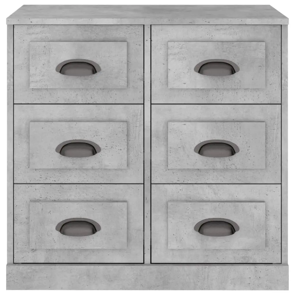 Sideboard Engineered Wood 70x35.5x67.5cm Grey