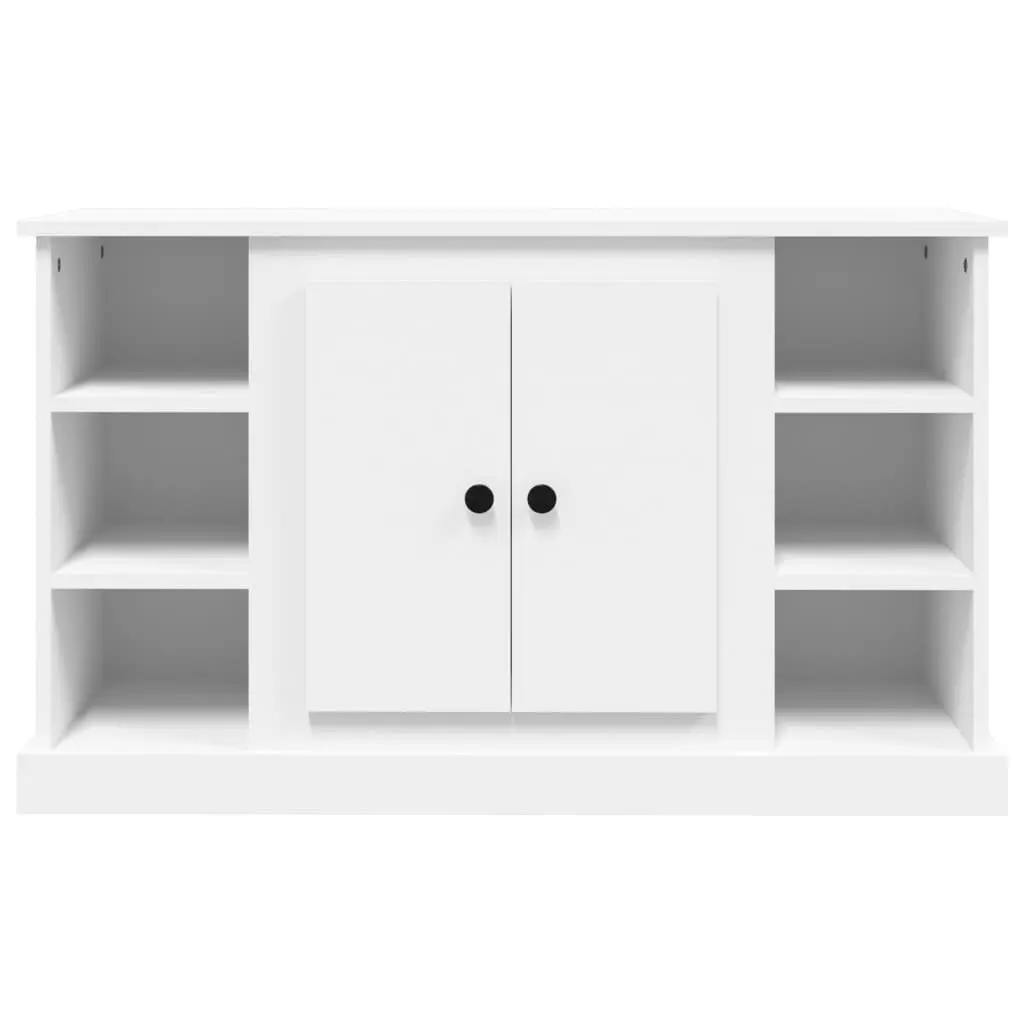 White Sideboard Storage Cabinet 100x35.5x60cm