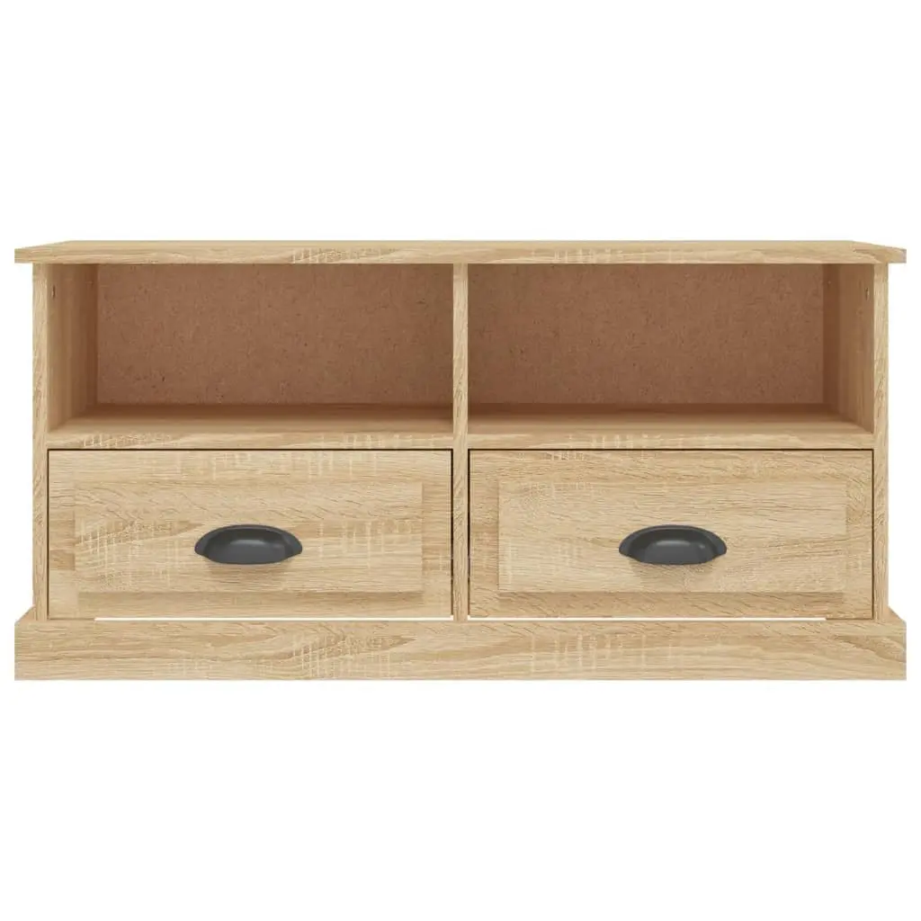 TV Cabinet Engineered Wood Brown 93 x 35.5 x 45 cm