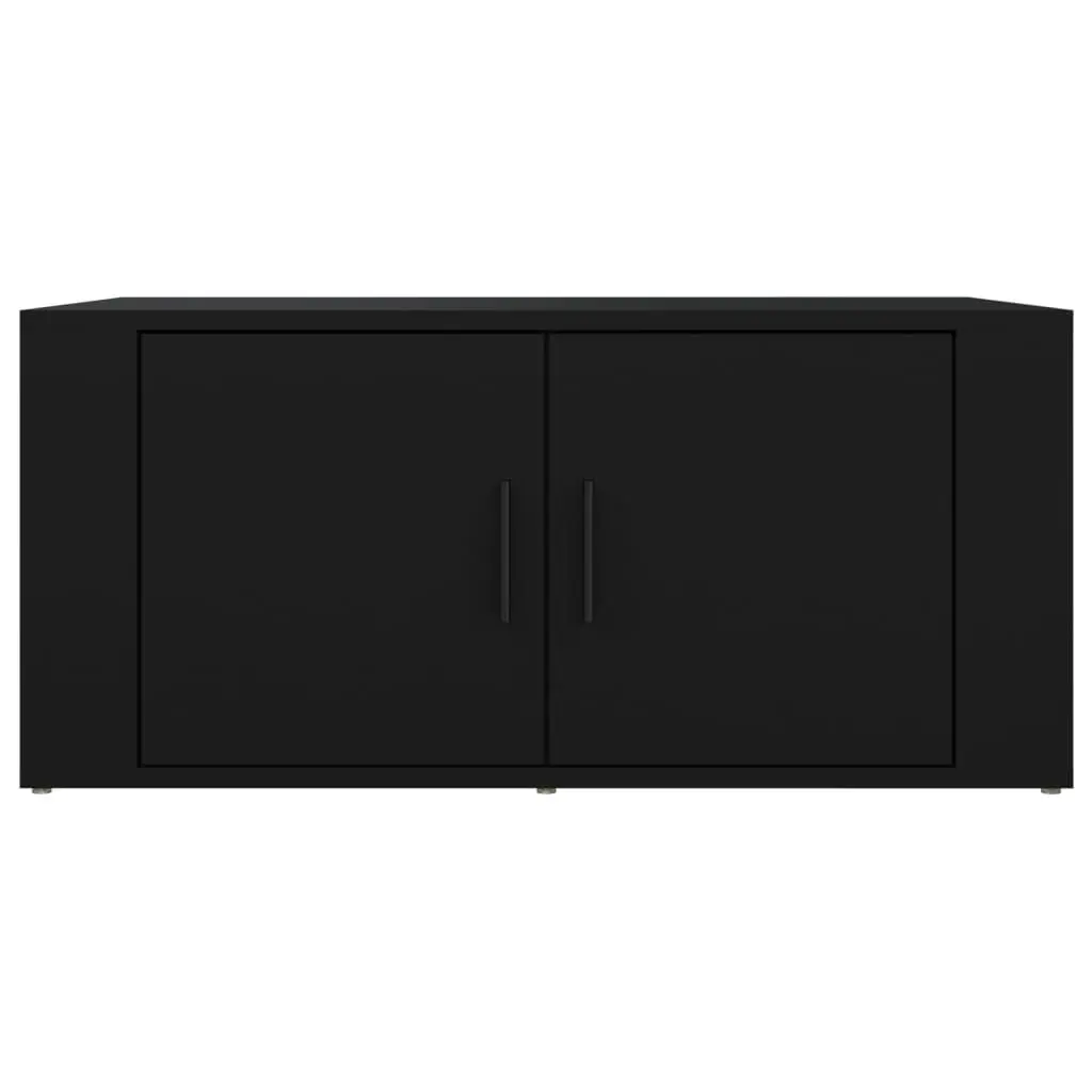 Black Coffee Table with Ample Storage