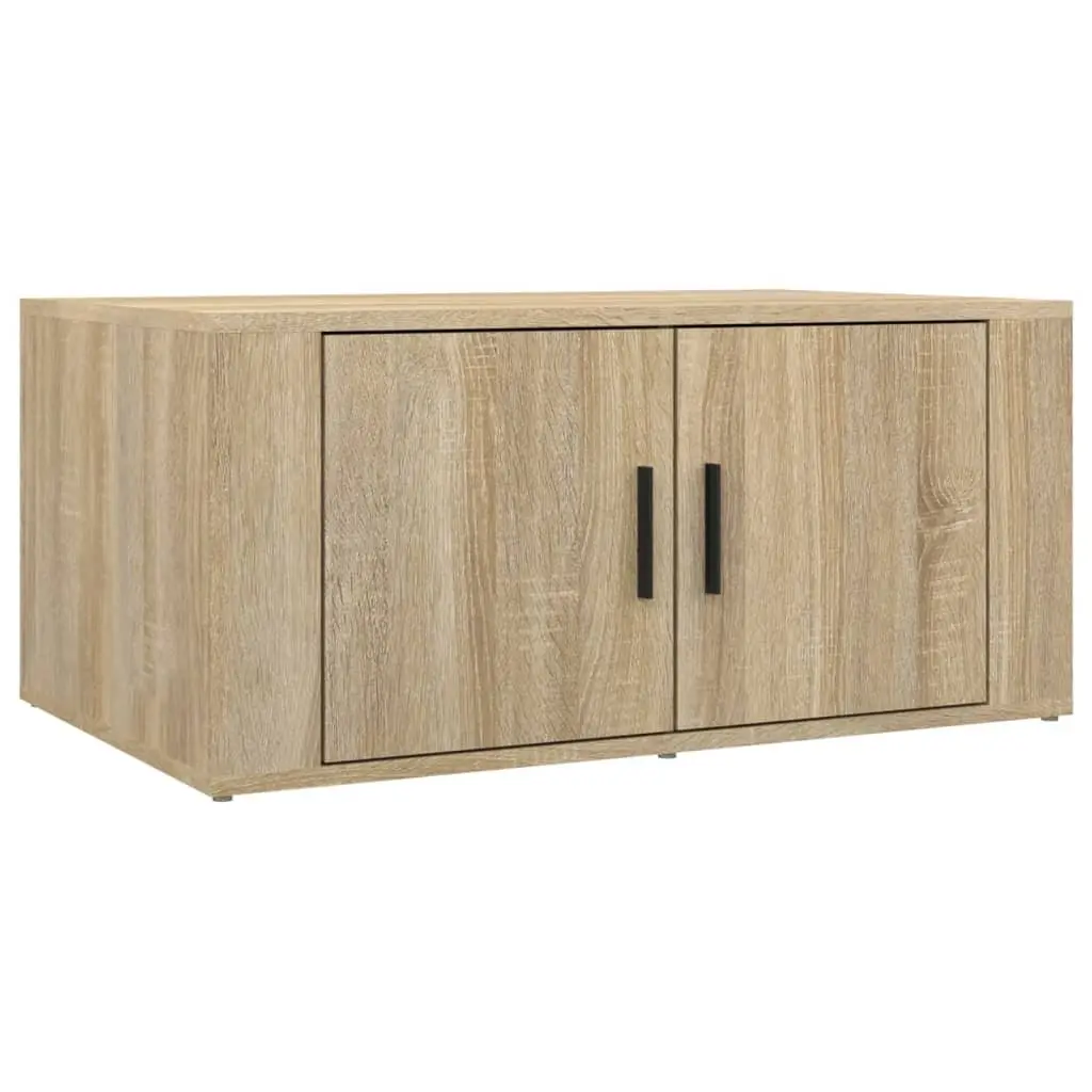 Brown Engineered Wood Coffee Table with Storage
