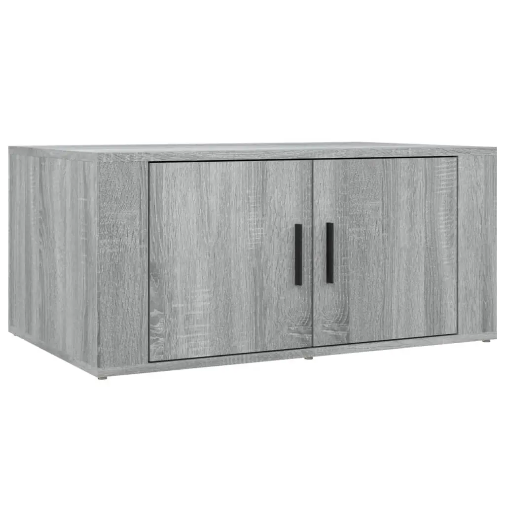 Grey Sonoma Coffee Table with Storage Compartments