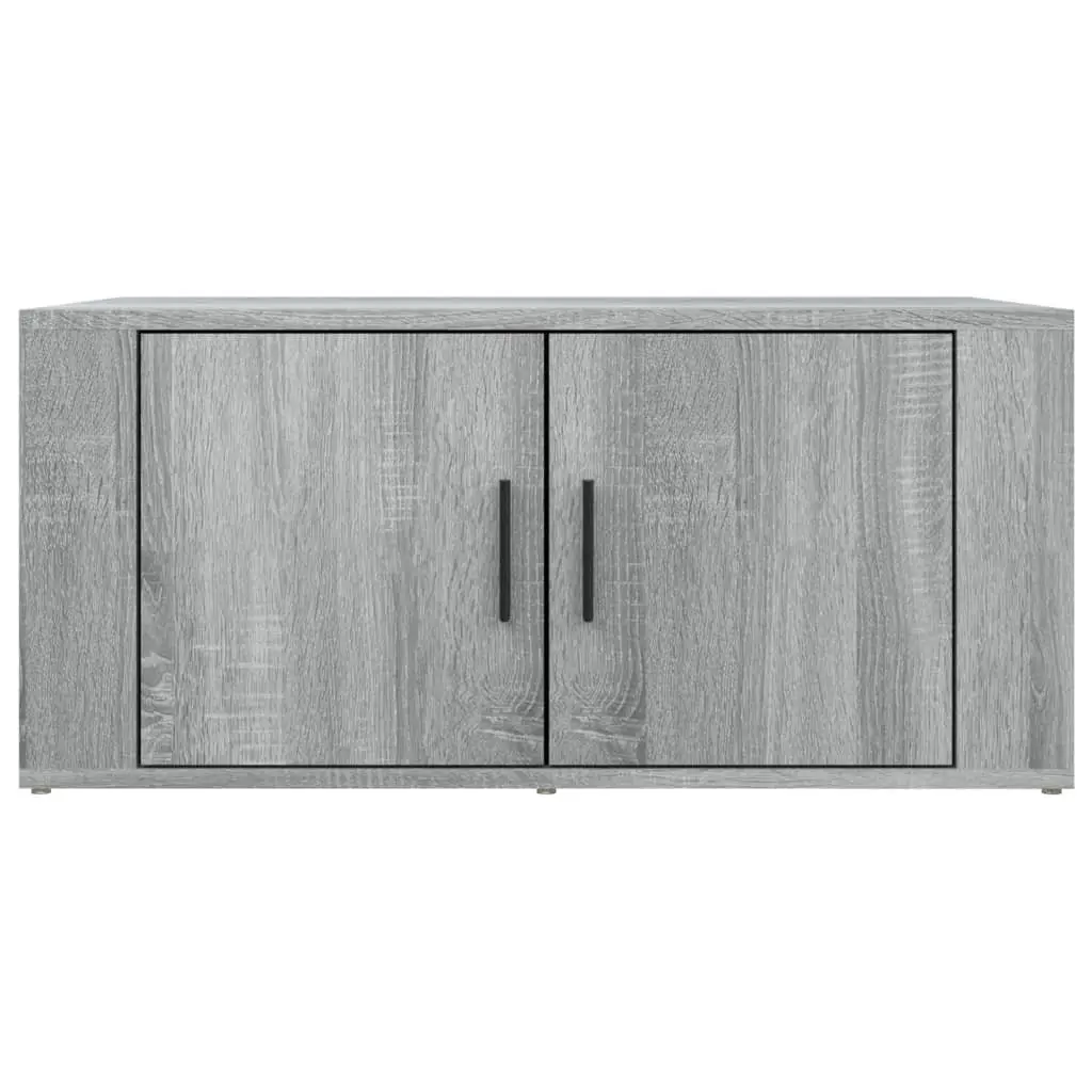 Grey Sonoma Coffee Table with Storage Compartments