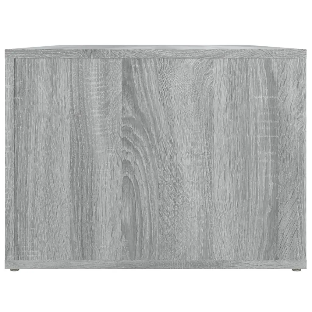 Grey Sonoma Coffee Table with Storage Compartments