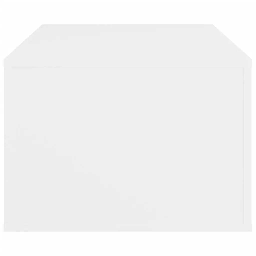 White Coffee Table 100x50.5x35 cm with Drawer