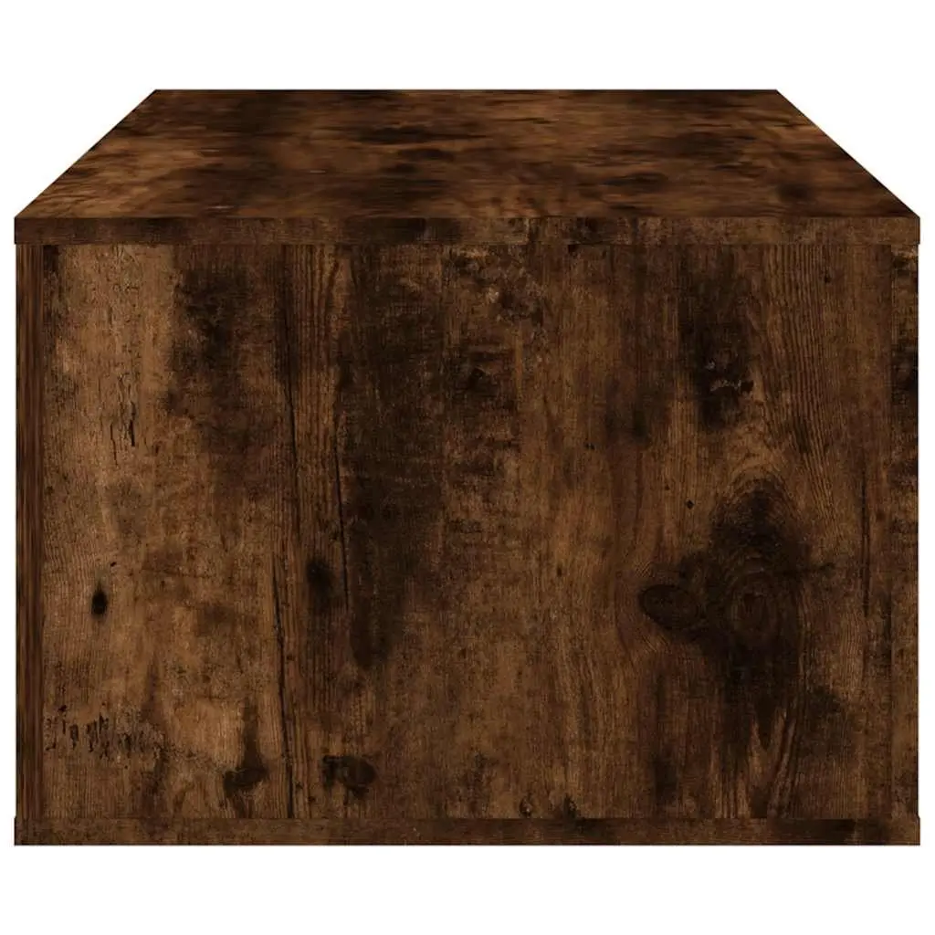 Brown Coffee Table with Storage Drawer