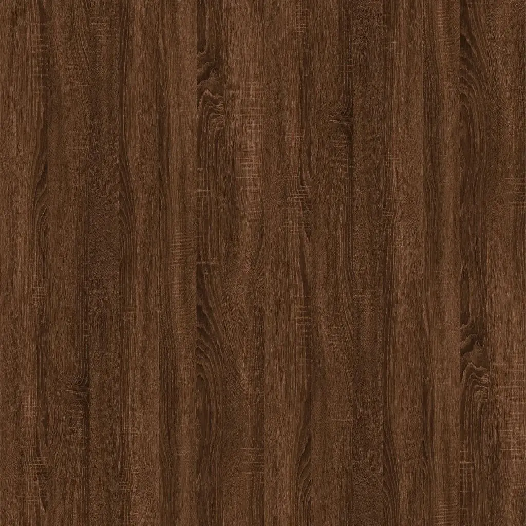 Brown Oak Engineered Wood Coffee Table