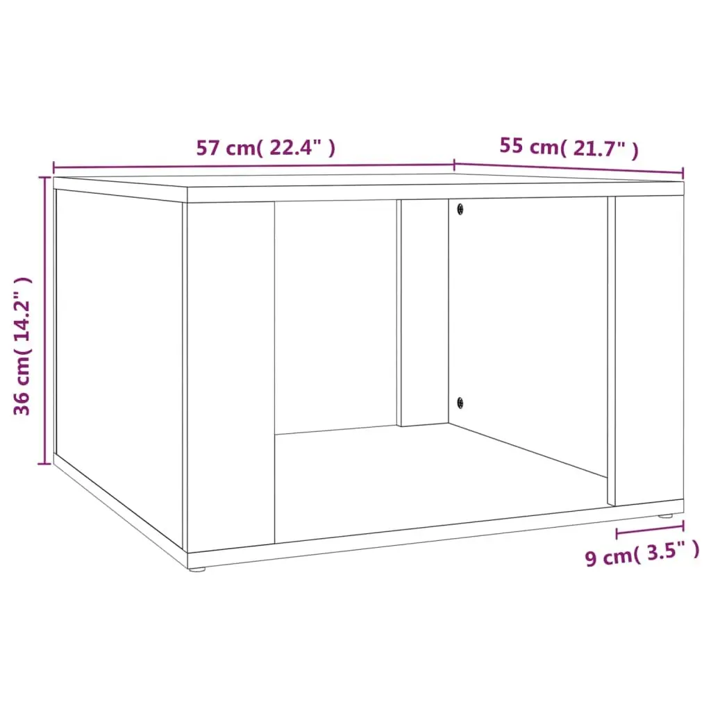 White Bedside Table with Ample Storage