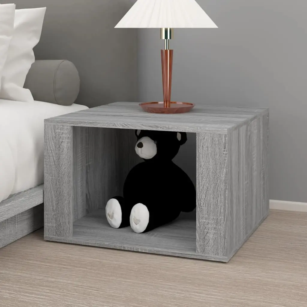 Grey Sonoma Engineered Wood Bedside Table