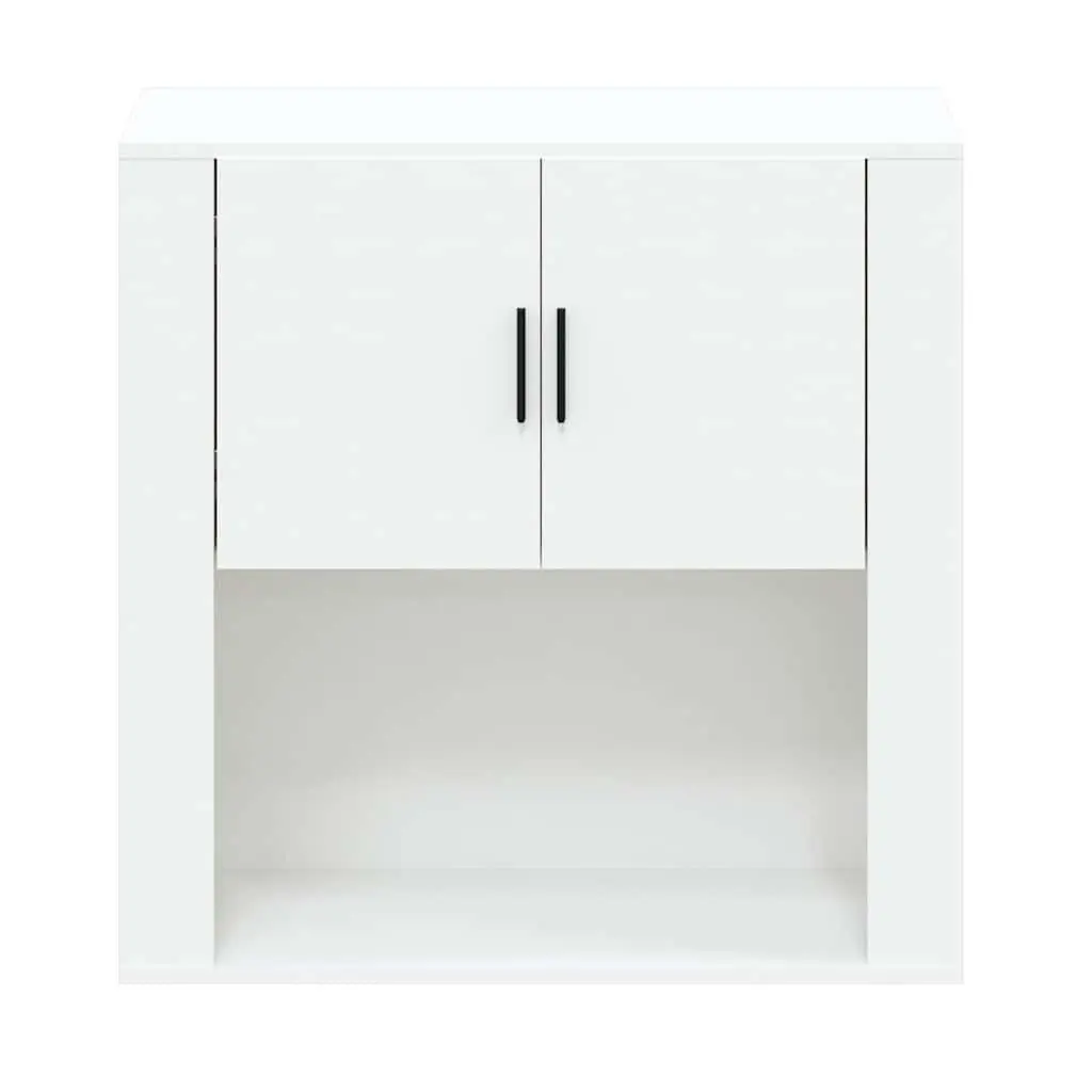 Wall Cabinet Engineered Wood 80x33x80 cm White