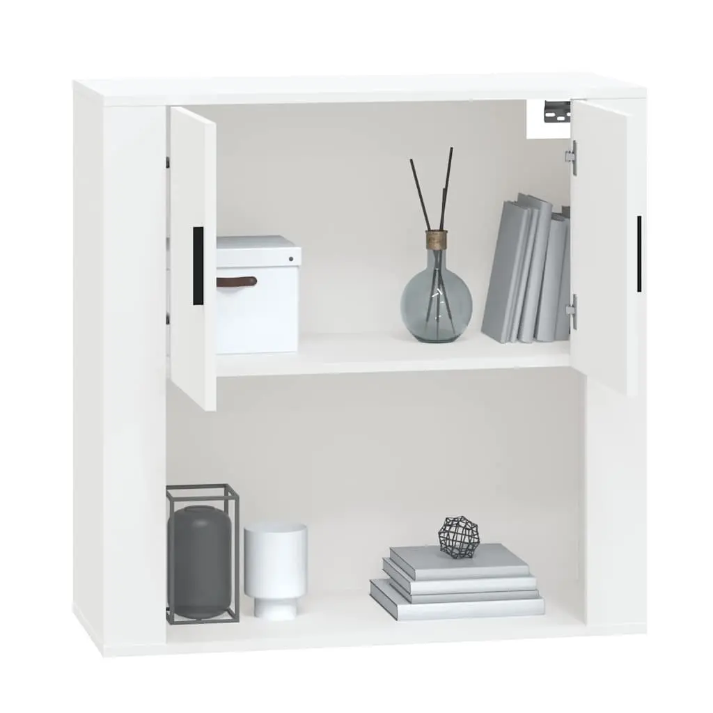 Wall Cabinet Engineered Wood 80x33x80 cm White