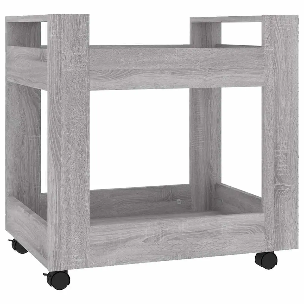 Desk Trolley Storage Cart with Rolling Casters