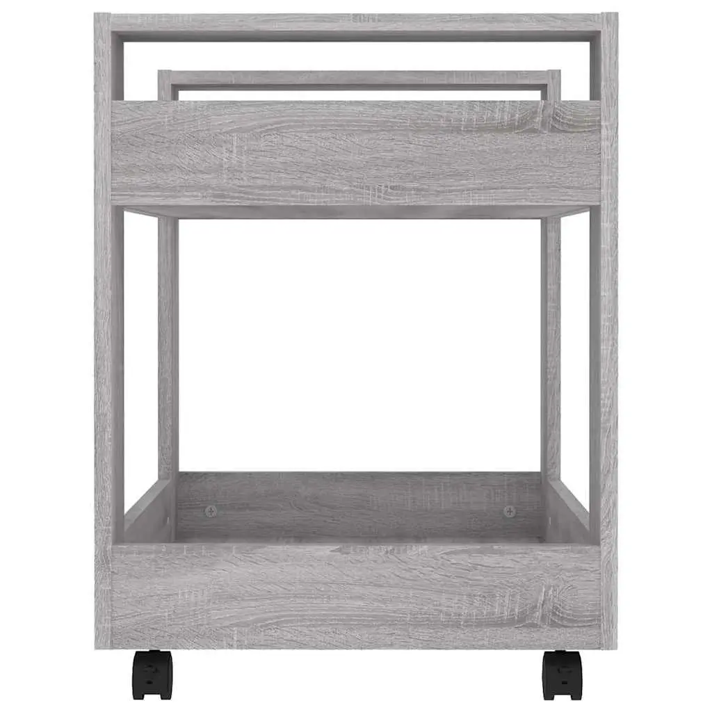 Desk Trolley Storage Cart with Rolling Casters