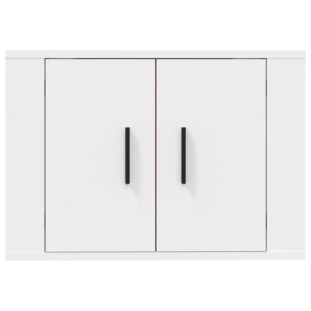 Wall Mounted TV Cabinet Engineered Wood 57 x 34.5 x 40 cm White