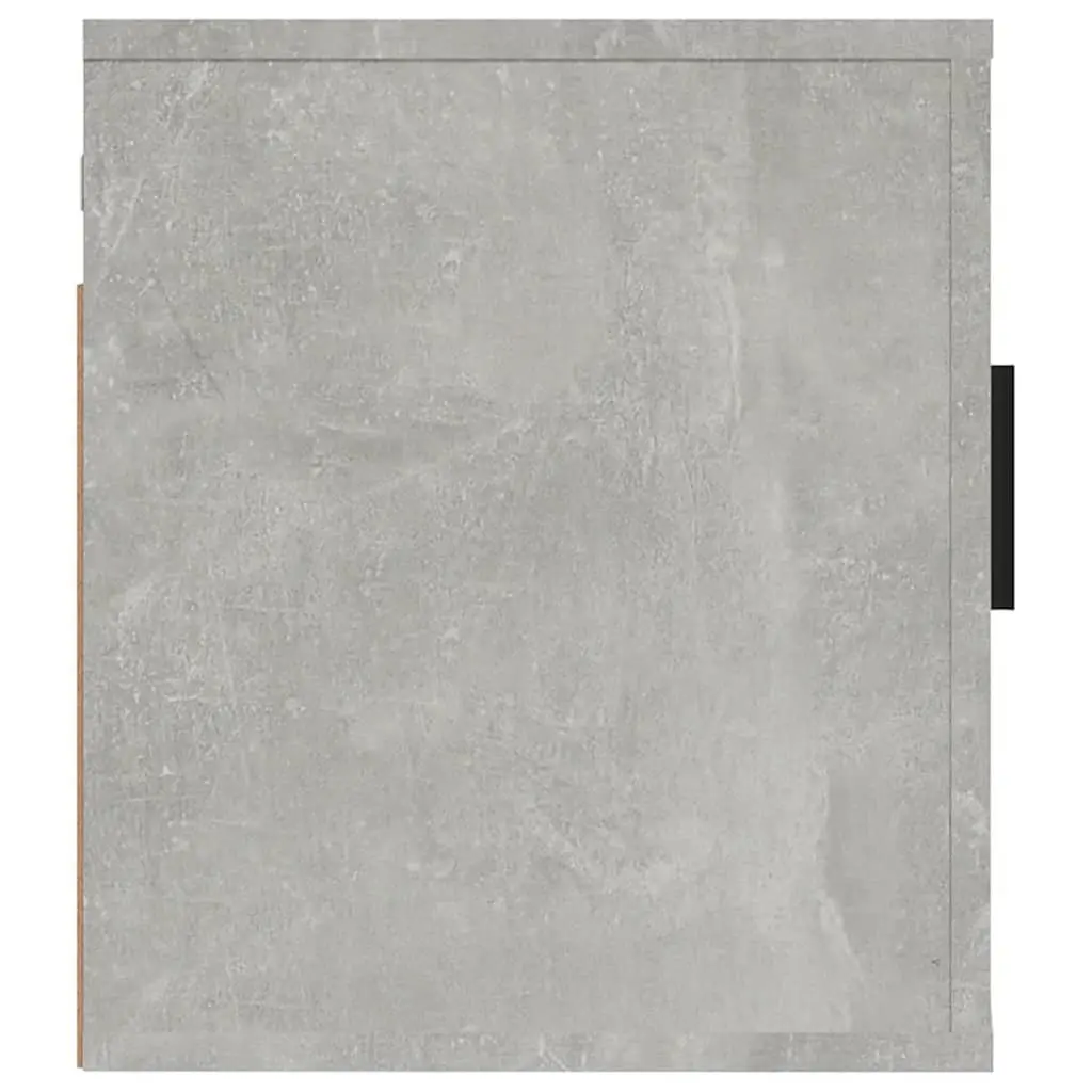 Wall Mounted TV Cabinet Engineered Wood 40x34.5x40cm Grey Concrete