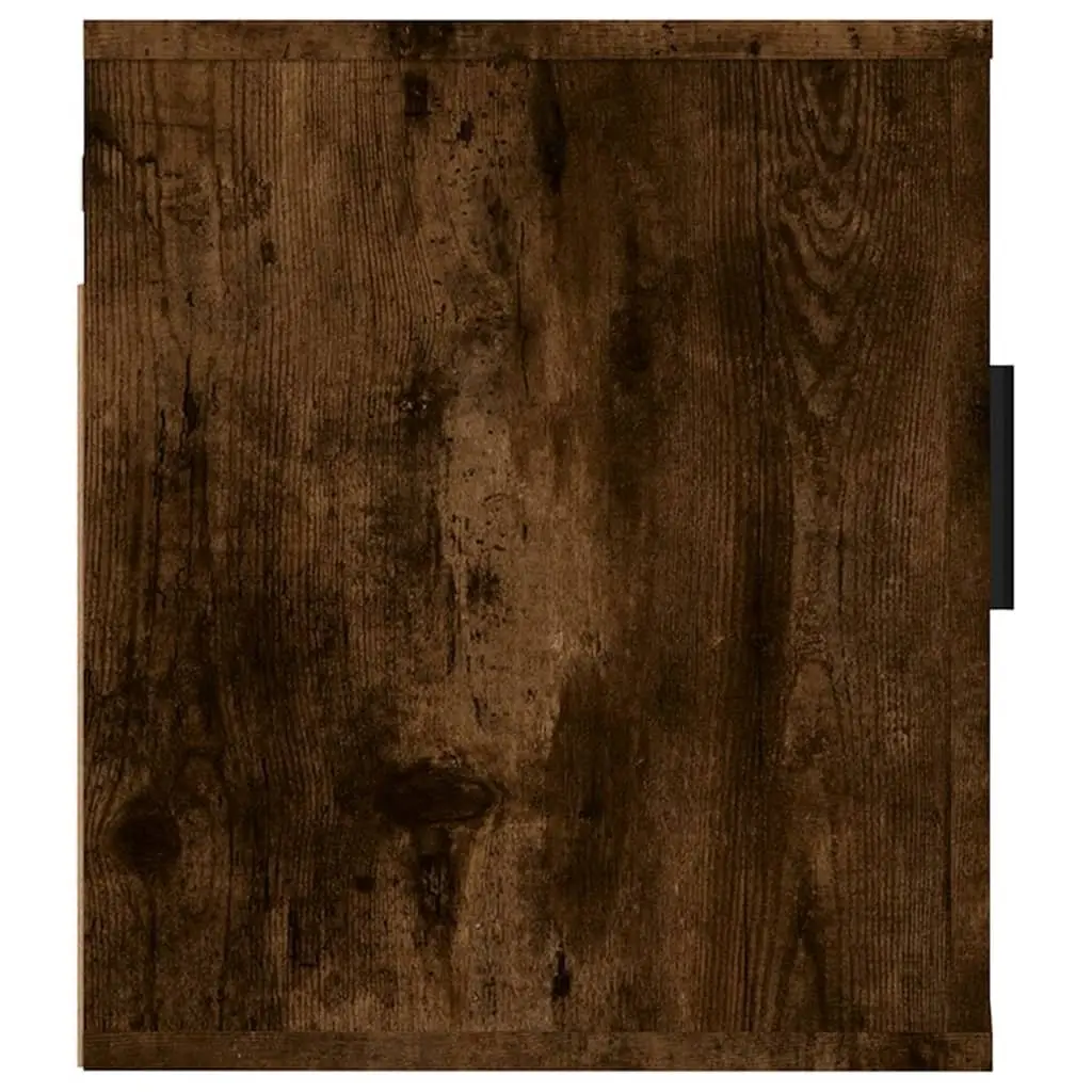 Smoked Oak Floating TV Cabinet with Ample Storage