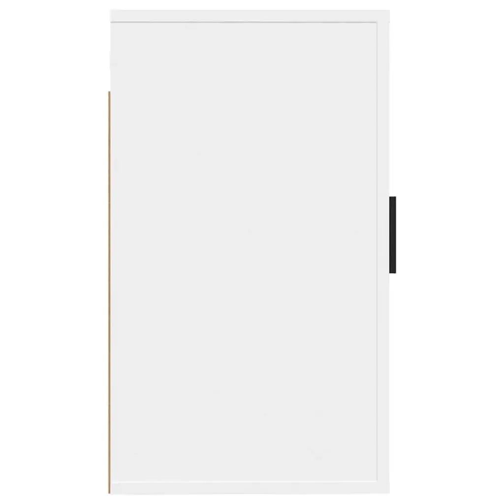 Wall Mounted TV Cabinet Engineered Wood 40x34.5x60 cm White Storage Unit