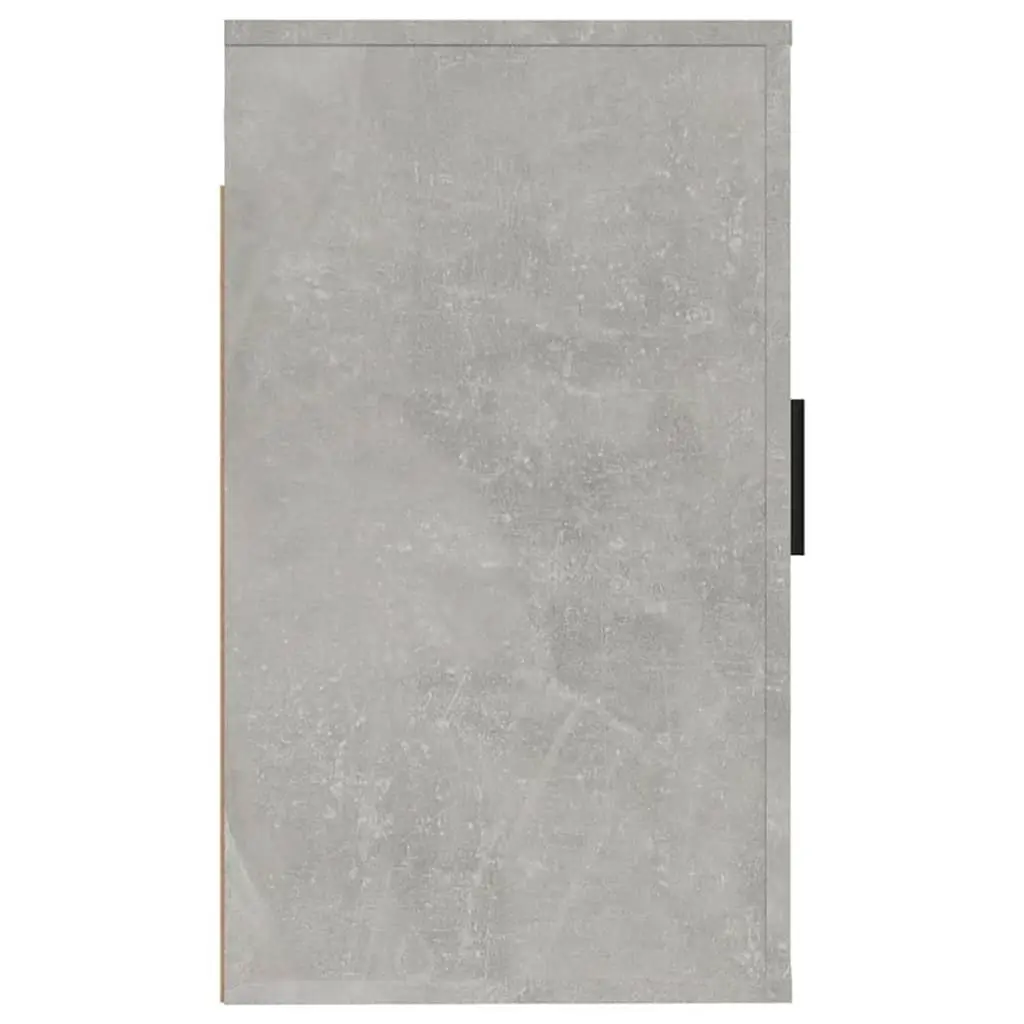 Grey Wall Mounted TV Cabinet for Media Storage