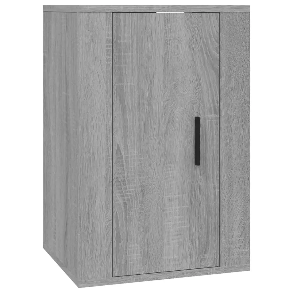 Wall Mounted TV Cabinet Engineered Wood 40 x 34.5 x 60 cm Grey