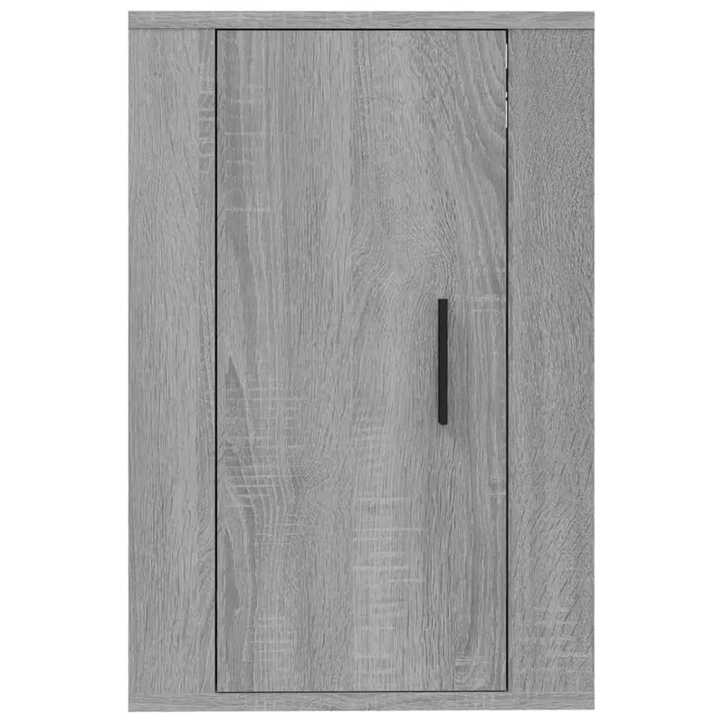 Wall Mounted TV Cabinet Engineered Wood 40 x 34.5 x 60 cm Grey