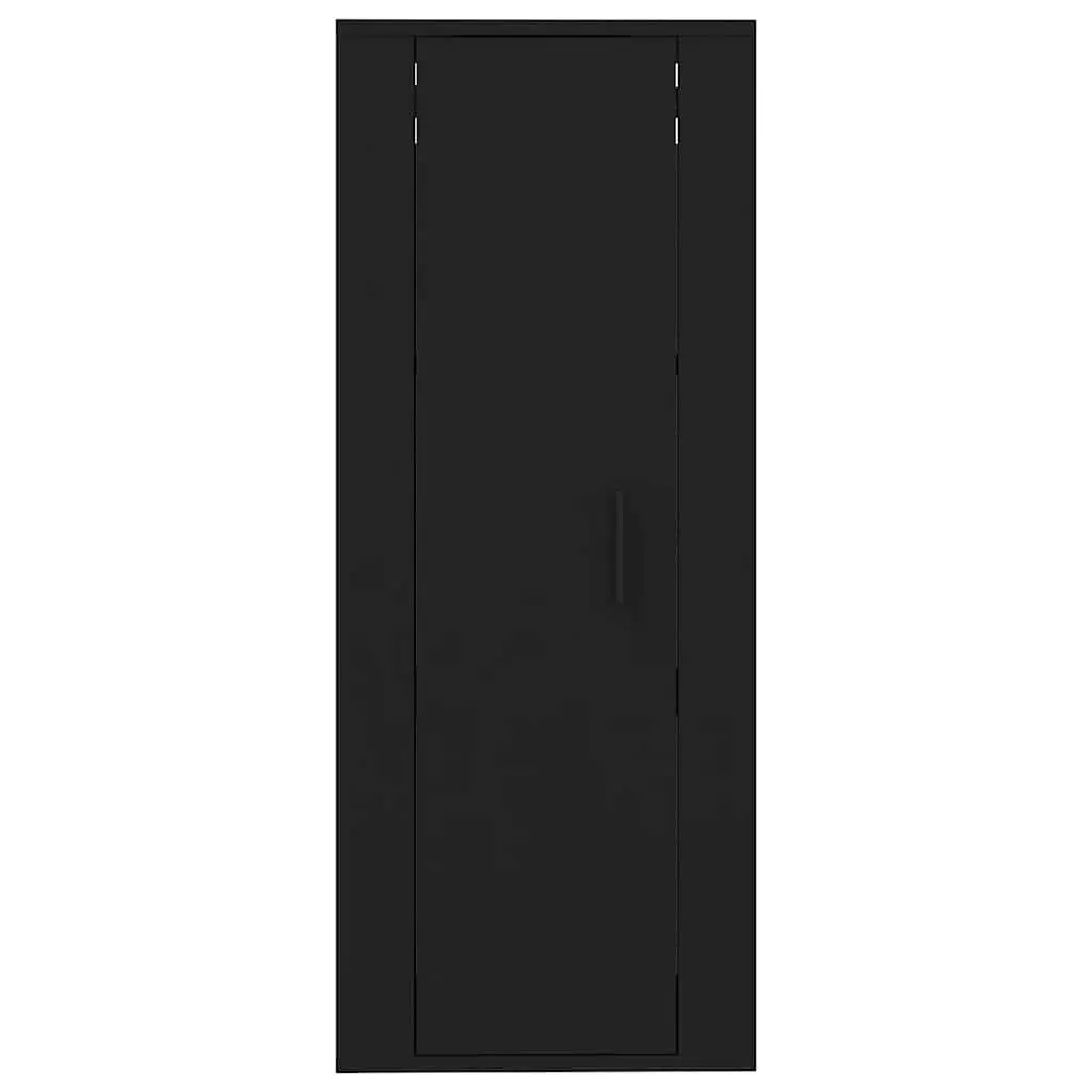 Black Wall Mounted TV Cabinet 40x34.5x100 cm