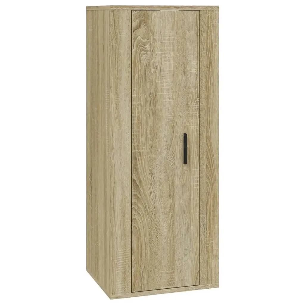 Wall Mounted TV Cabinet with Storage Compartments