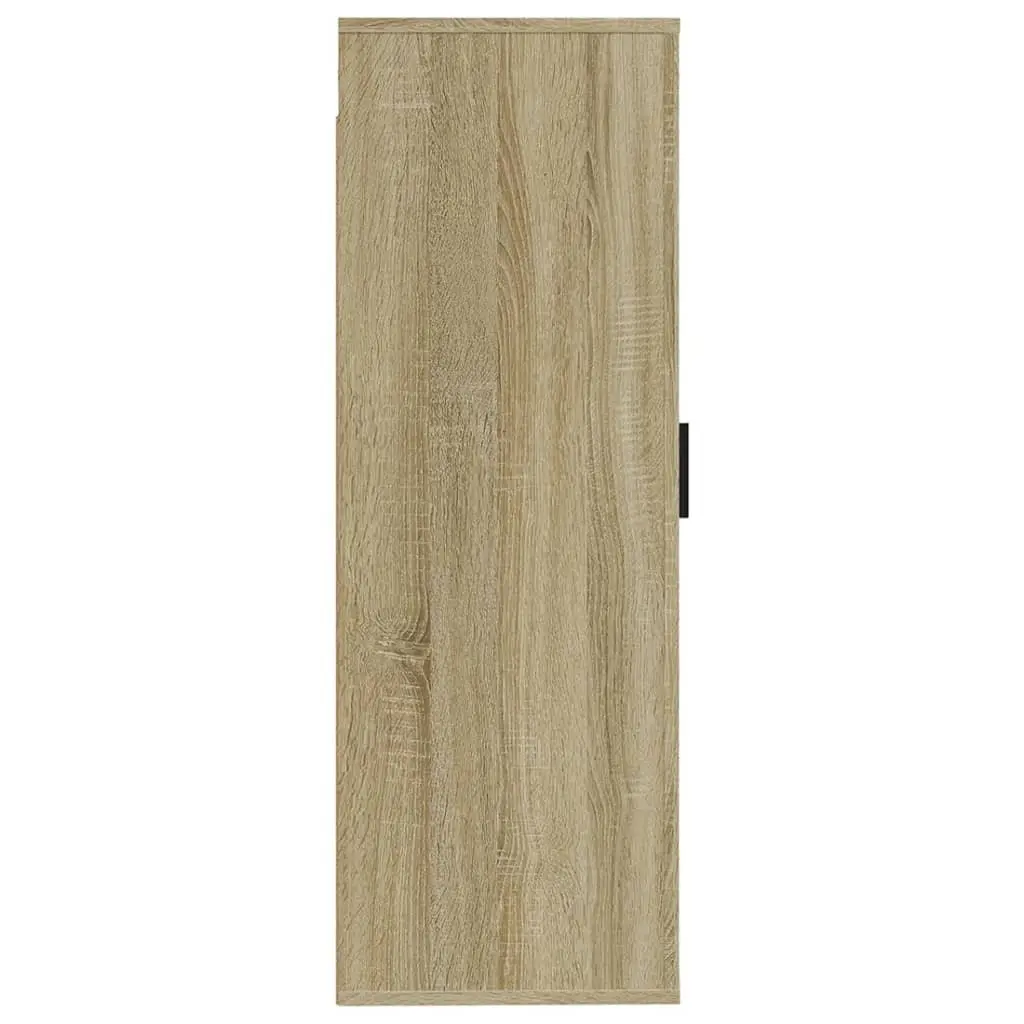 Wall Mounted TV Cabinet with Storage Compartments