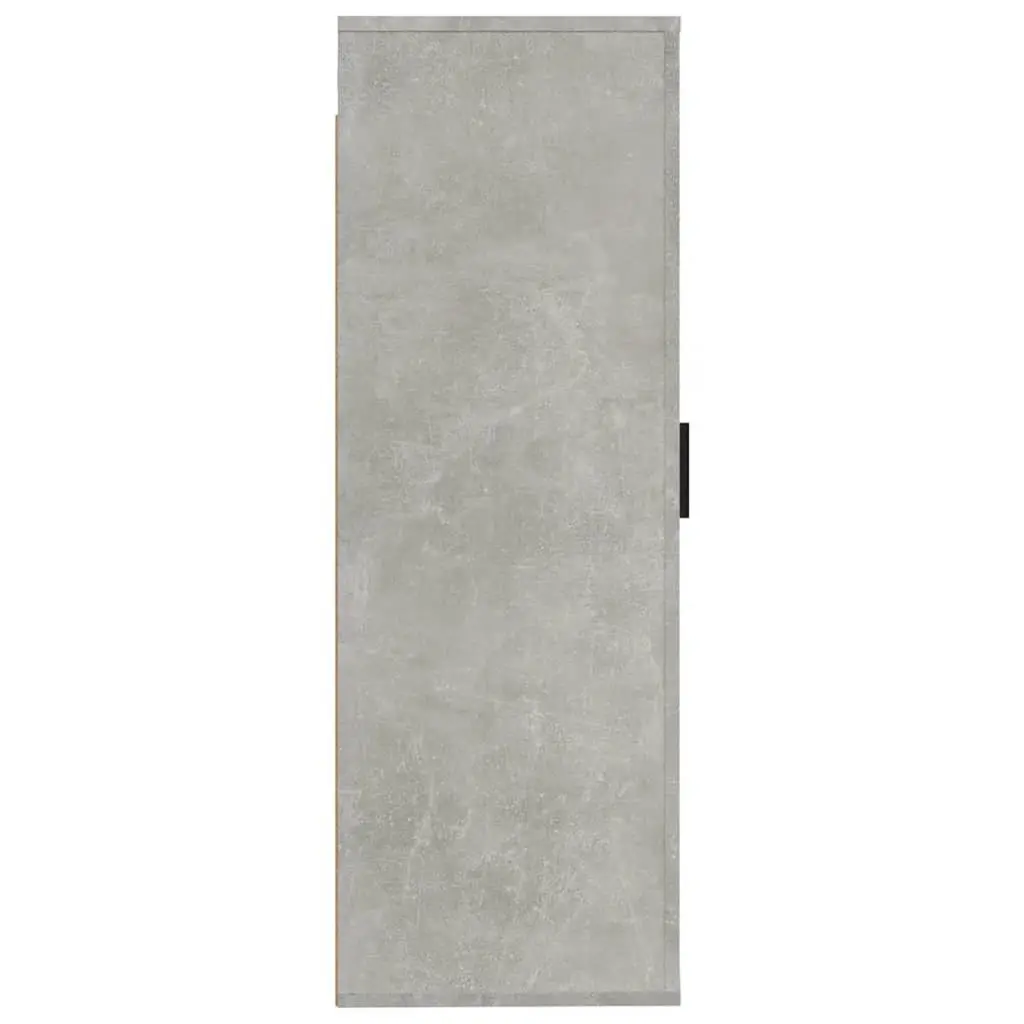 Wall Mounted TV Cabinet Engineered Wood 40x34.5x100cm Concrete Grey Media Storage Unit 3 Compartment