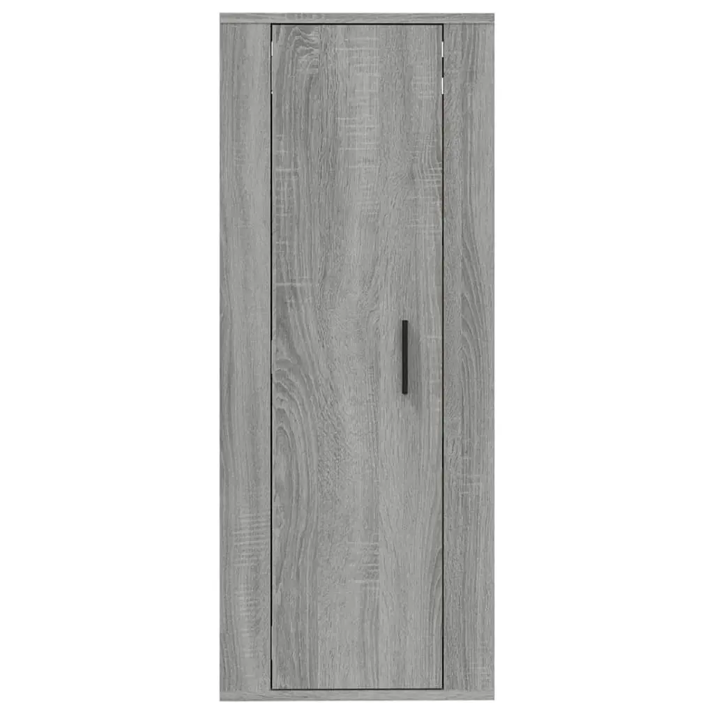 Wall Mounted TV Cabinet Engineered Wood 40x34.5x100cm Grey
