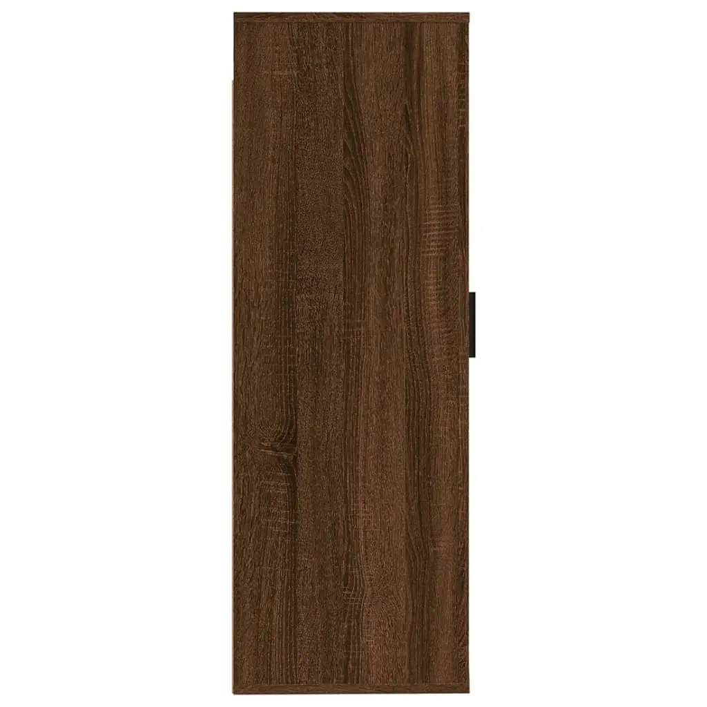 Wall Mounted TV Cabinet Engineered Wood 40x34.5x100cm Brown