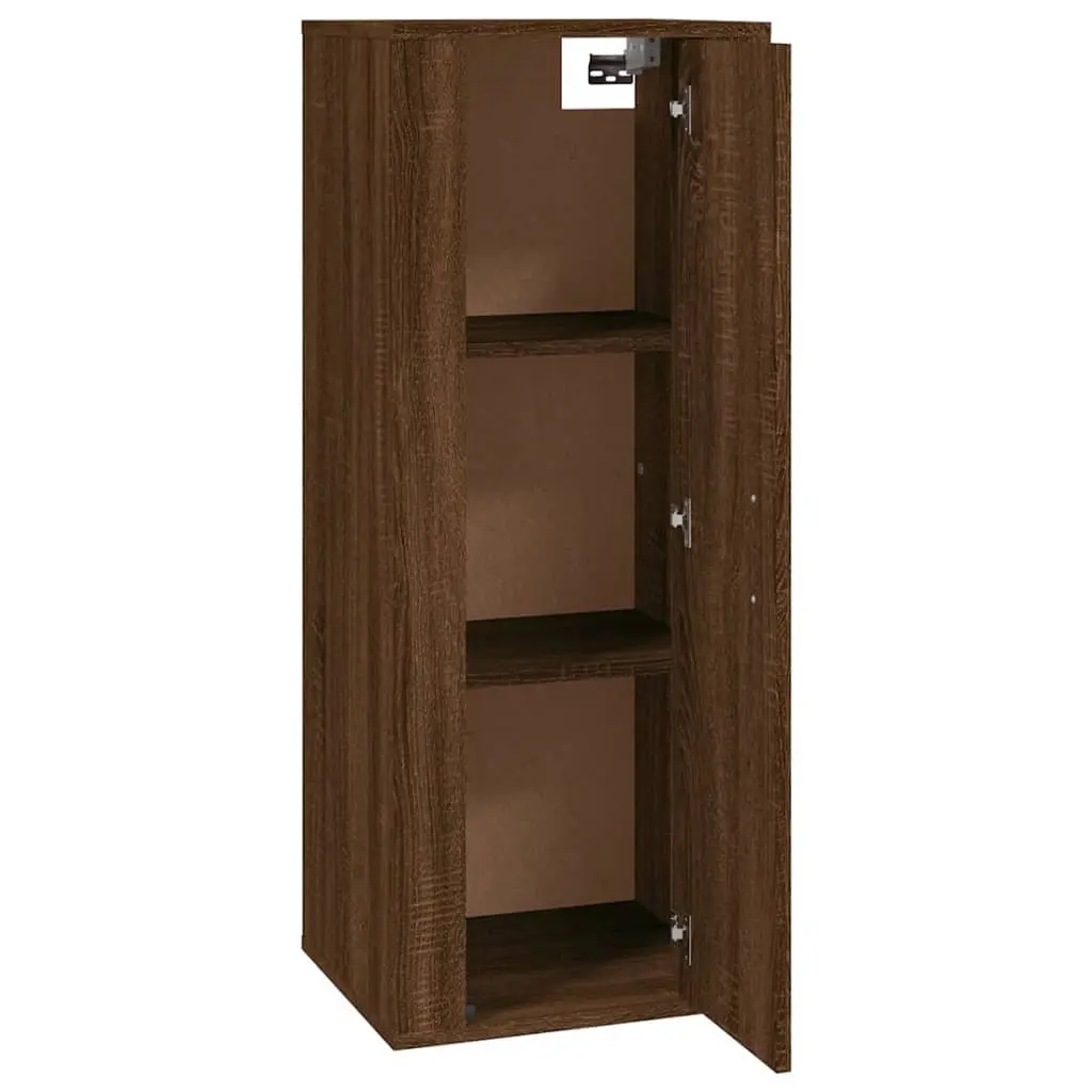 Wall Mounted TV Cabinet Engineered Wood 40x34.5x100cm Brown