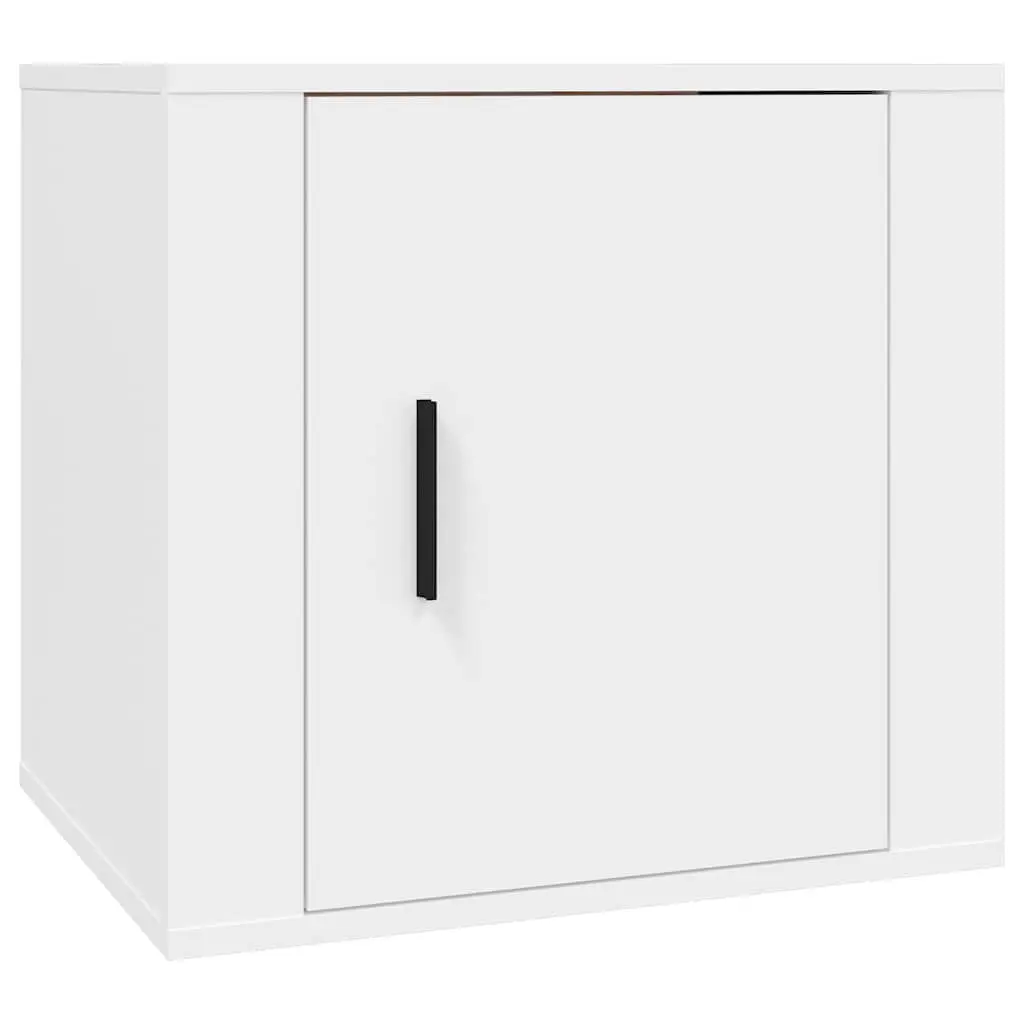 White Nightstand with Ample Storage Space