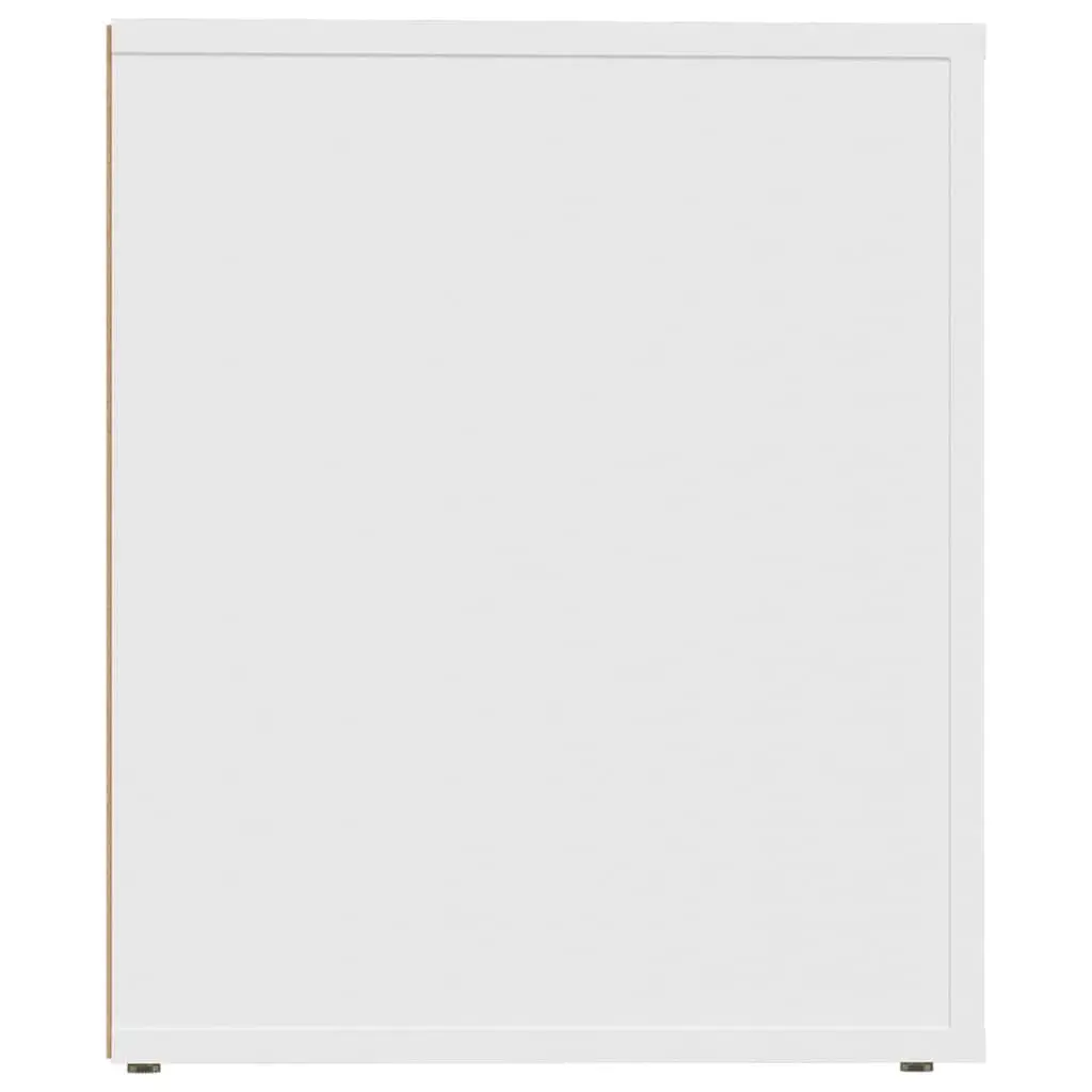 White Nightstand with Ample Storage Space