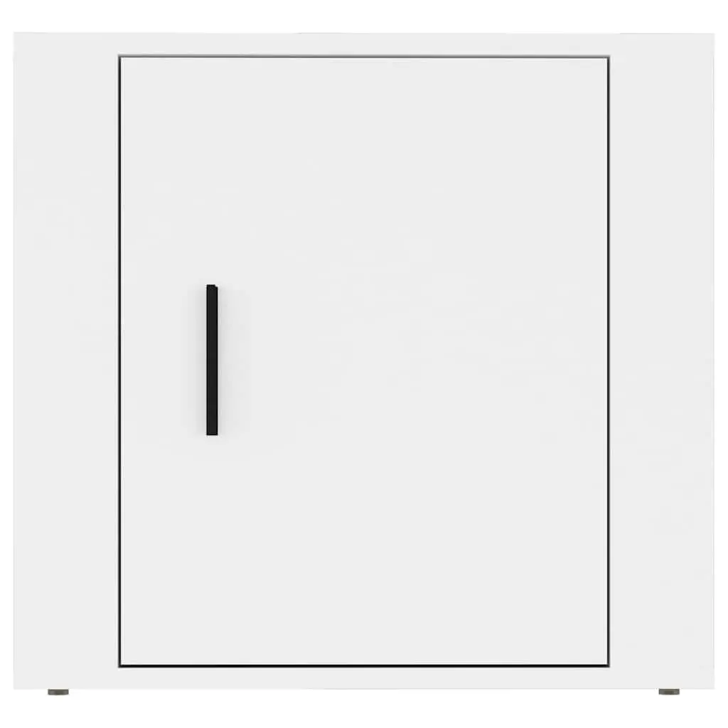 Bedside Cabinets Engineered Wood 50x39x47cm White 2 Piece