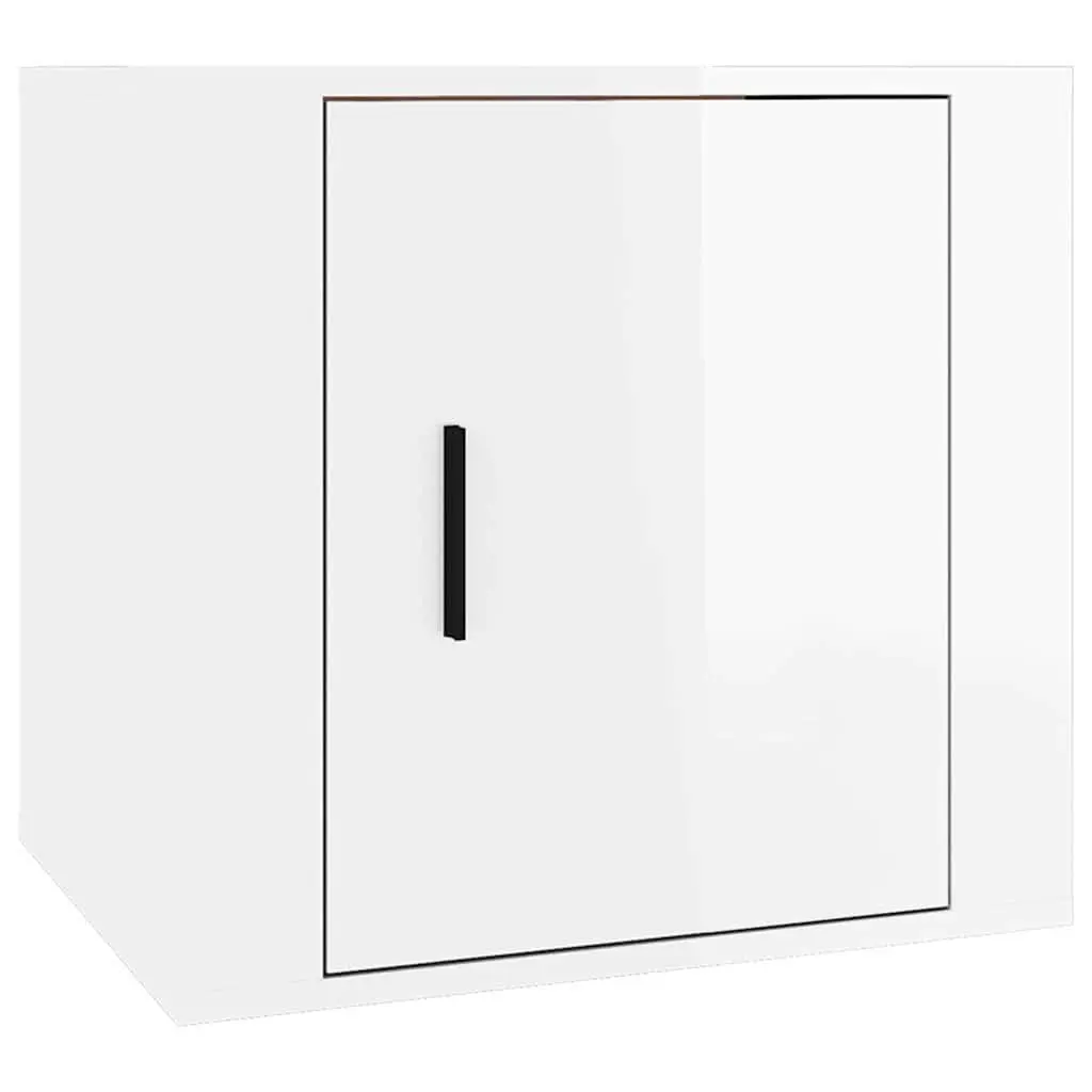 Bedside Cabinets 2 pcs White Storage Nightstand Bedroom Furniture Set Organiser