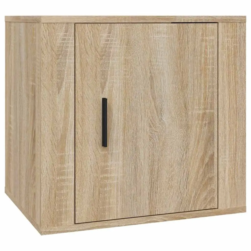 Bedside Tables Engineered Wood 50W x 39D x 47H cm Brown 2 Piece