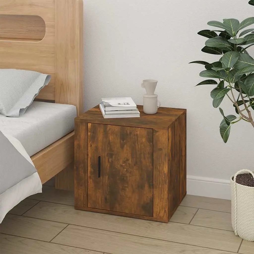 Bedside Cabinets Engineered Wood 50 x 39 x 47 cm Brown 2 Pieces