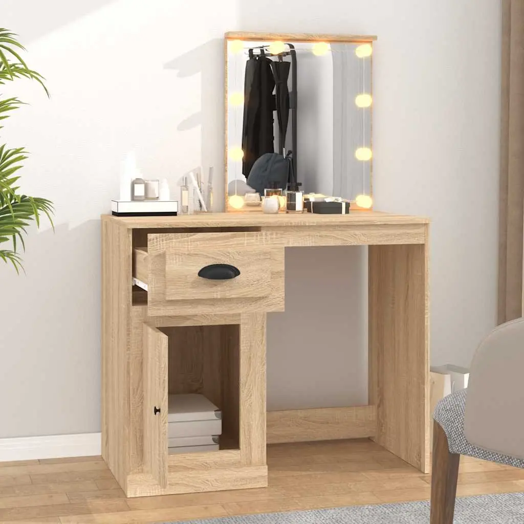 LED Mirror Dressing Table for Beauty Routines