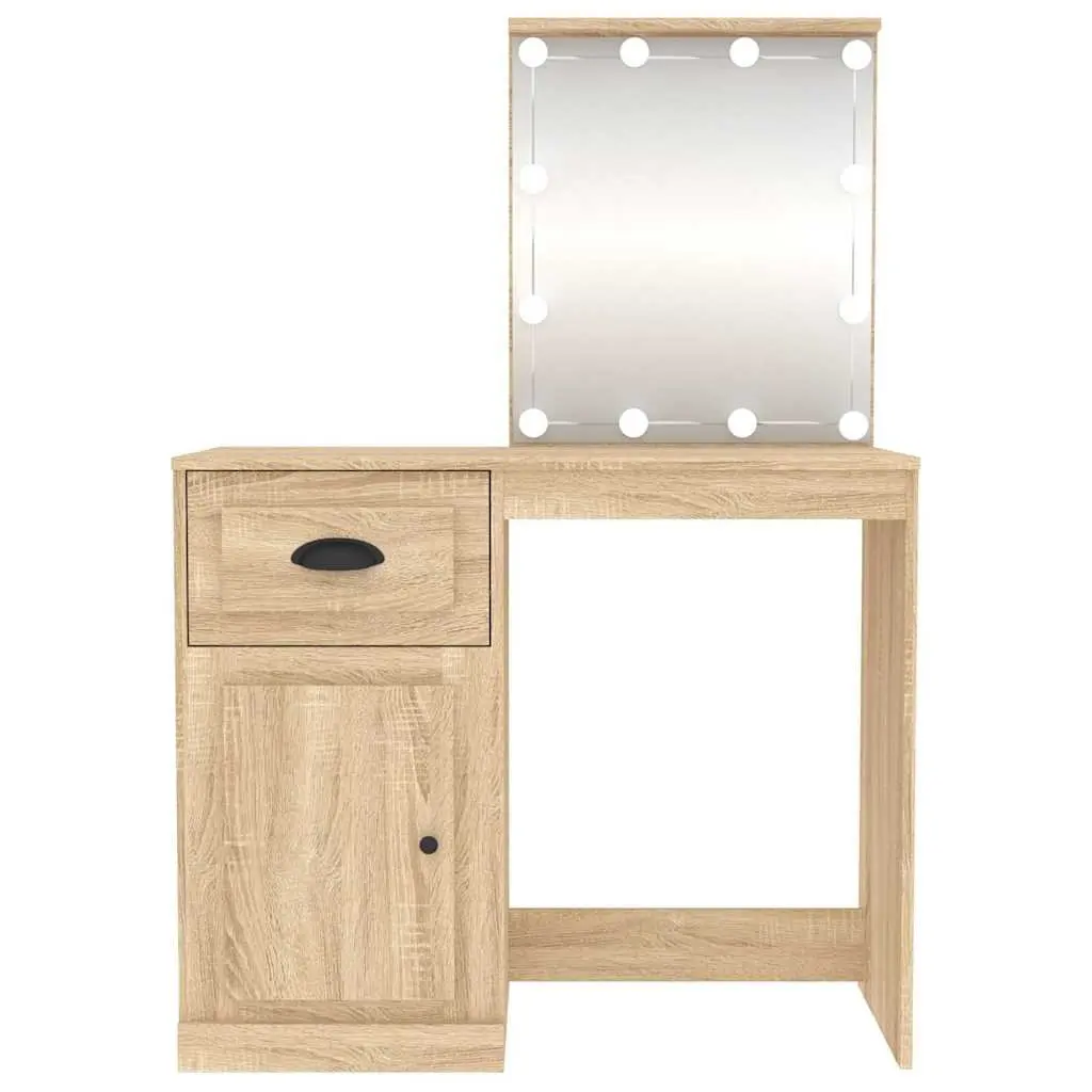 LED Mirror Dressing Table for Beauty Routines